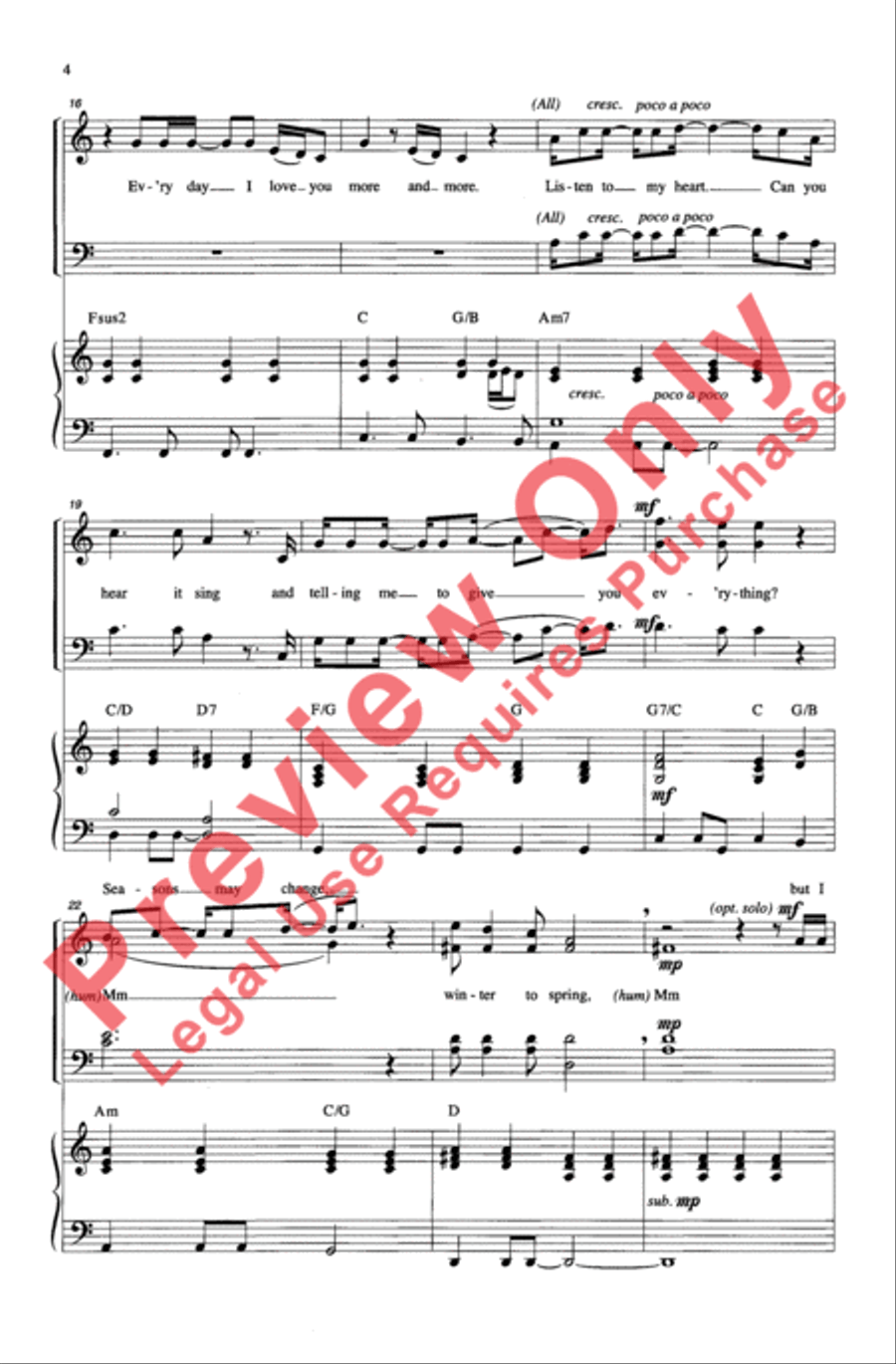 Come What May Come What May 4-Part scores gallery preview page 4