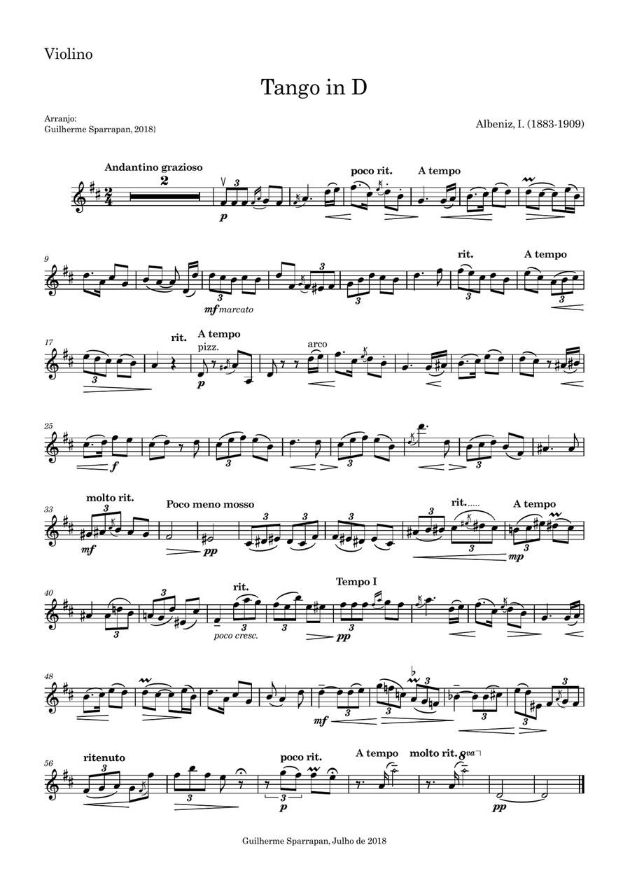 Tango n.2 String Duet scores gallery preview page 3