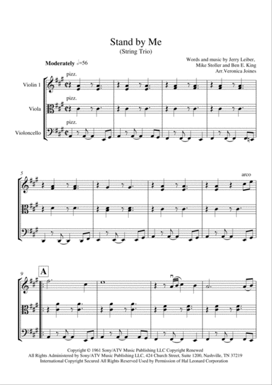 Stand By Me Small Ensemble scores gallery preview page 2