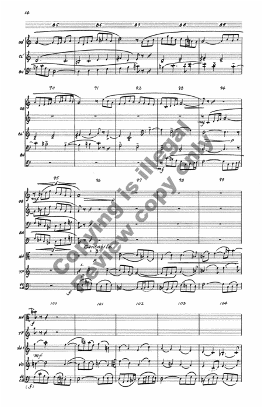 Salutation Full Orchestra scores gallery preview page 16