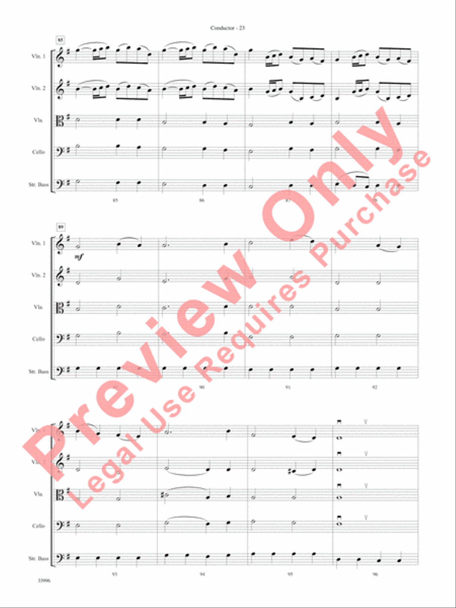 Classics for Contest Classics for Contest String Orchestra scores gallery preview page 24