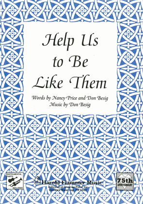 Book cover for Help Us to Be Like Them