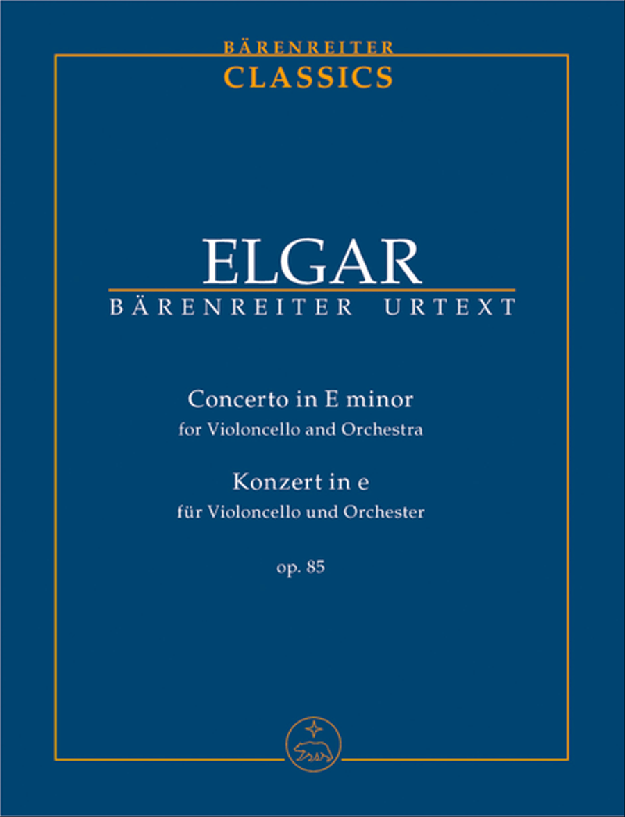 Concerto for Violoncello and Orchestra in E minor, op. 85 TB scores gallery preview page 1