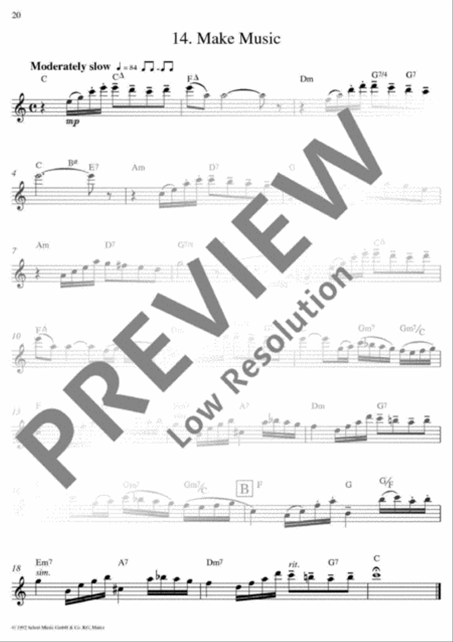 Flute Fun Flute Solo scores gallery preview page 19