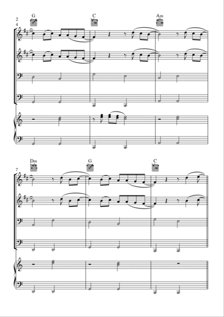 Flowers Trombone scores gallery preview page 2