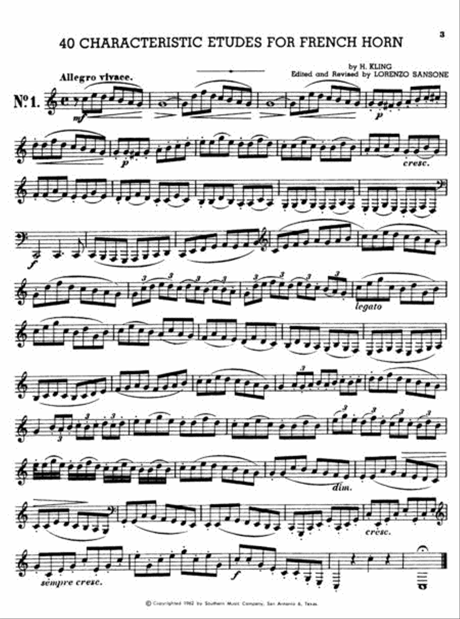 40 Characteristic Etudes