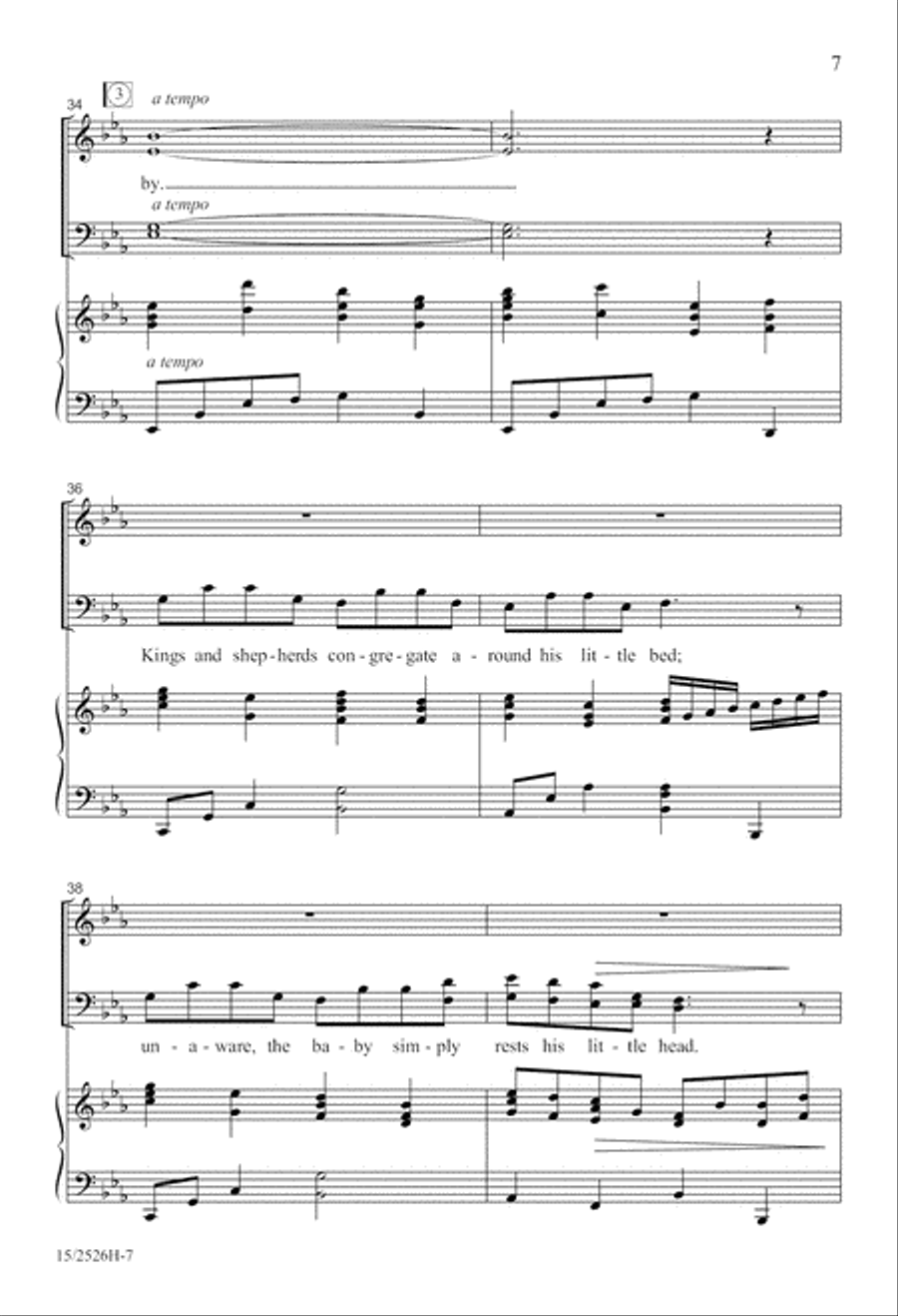 All for a Baby 4-Part scores gallery preview page 8