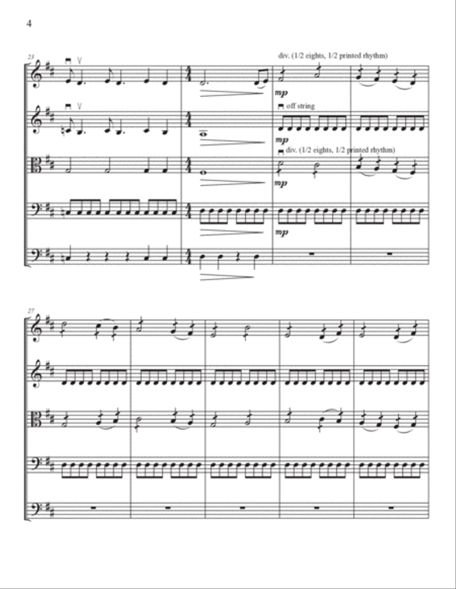 Southampton String Orchestra scores gallery preview page 4