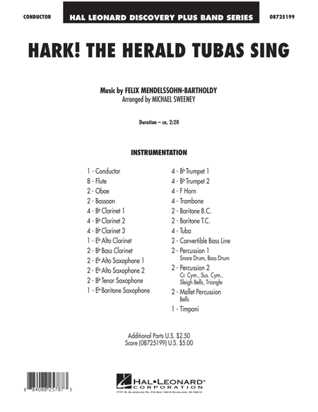 Hark! The Herald Tubas Sing - Full Score
