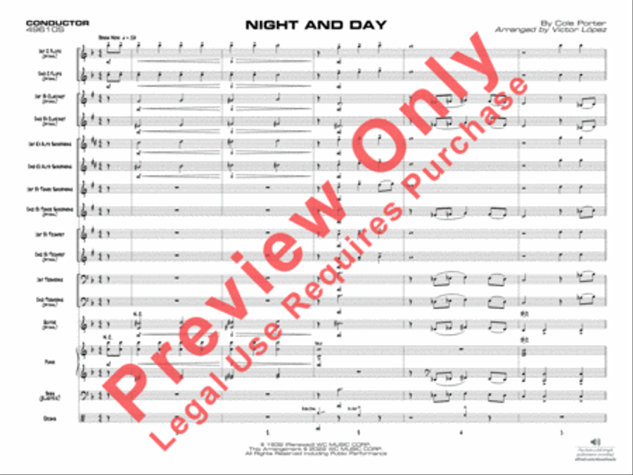 Night and Day Jazz Ensemble scores gallery preview page 4
