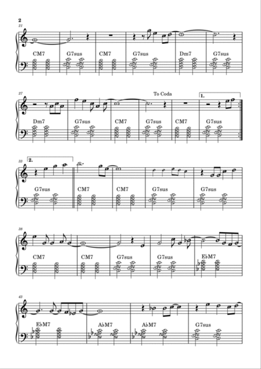 Girl Is Mine 2008, The Easy Piano scores gallery preview page 2