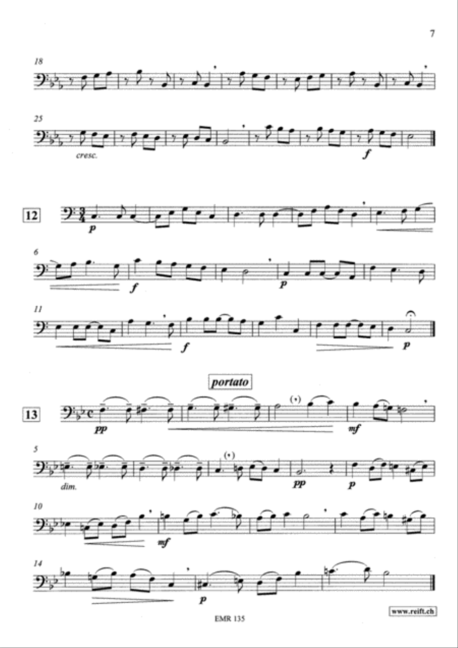 Technical & Melodic Studies Vol. 2 Trombone scores gallery preview page 7