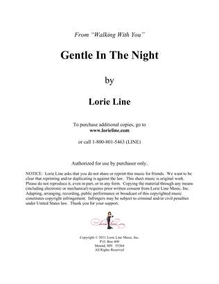 Book cover for Gentle In The Night