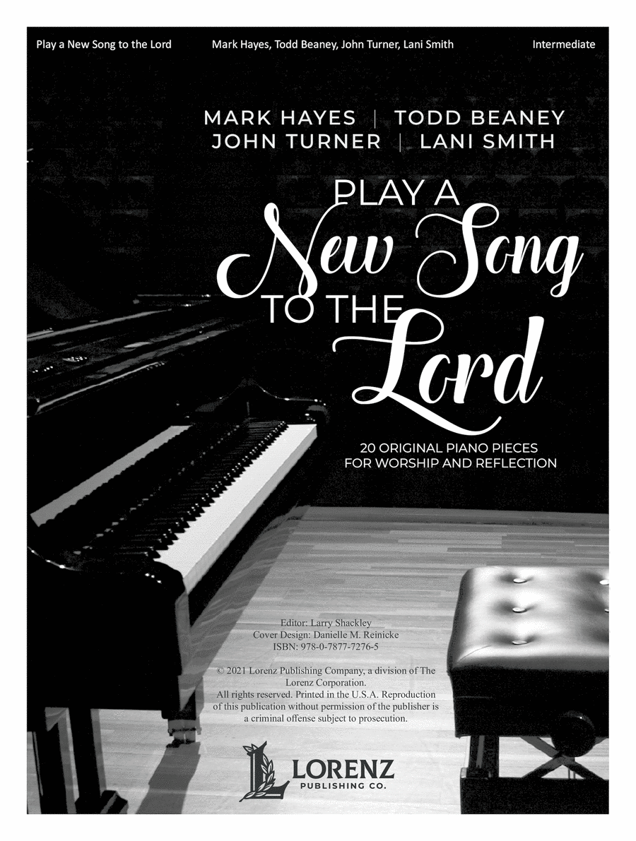Play a New Song to the Lord Piano Solo scores gallery preview page 1