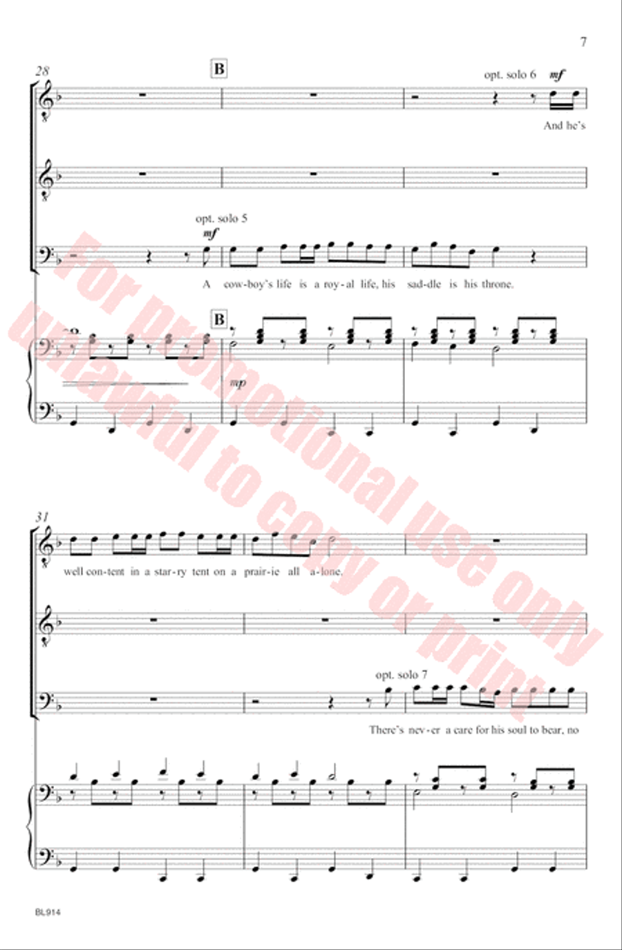 A Cowboy's Life A Cowboy's Life TB scores gallery preview page 8