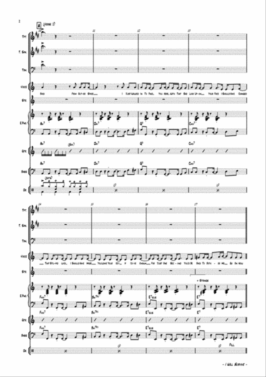 I Will Survive Jazz Ensemble scores gallery preview page 5