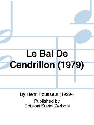 Le Bal De Cendrillon (1979)