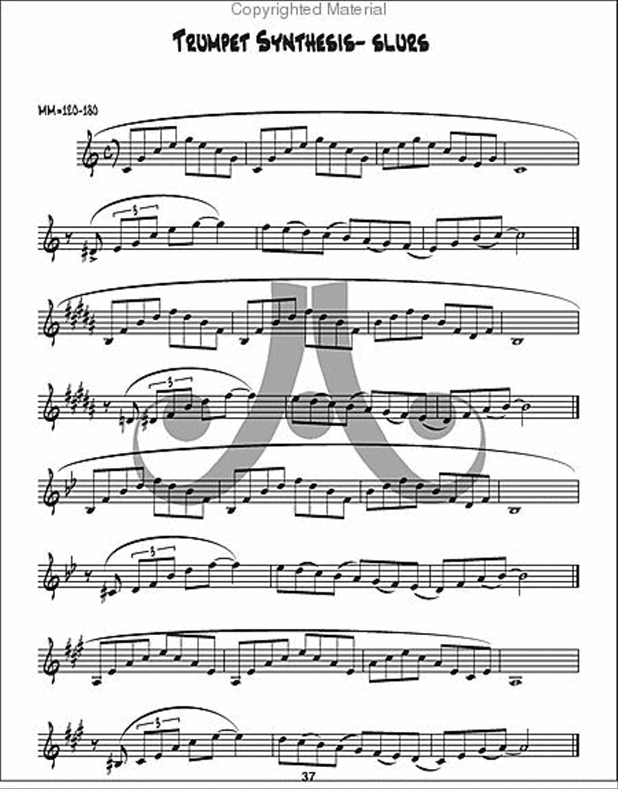 Ansyn Banks TrumpetBook Trumpet Solo scores gallery preview page 10