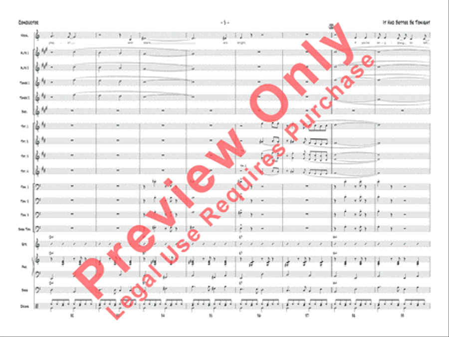 It Had Better Be Tonight Jazz Ensemble scores gallery preview page 26