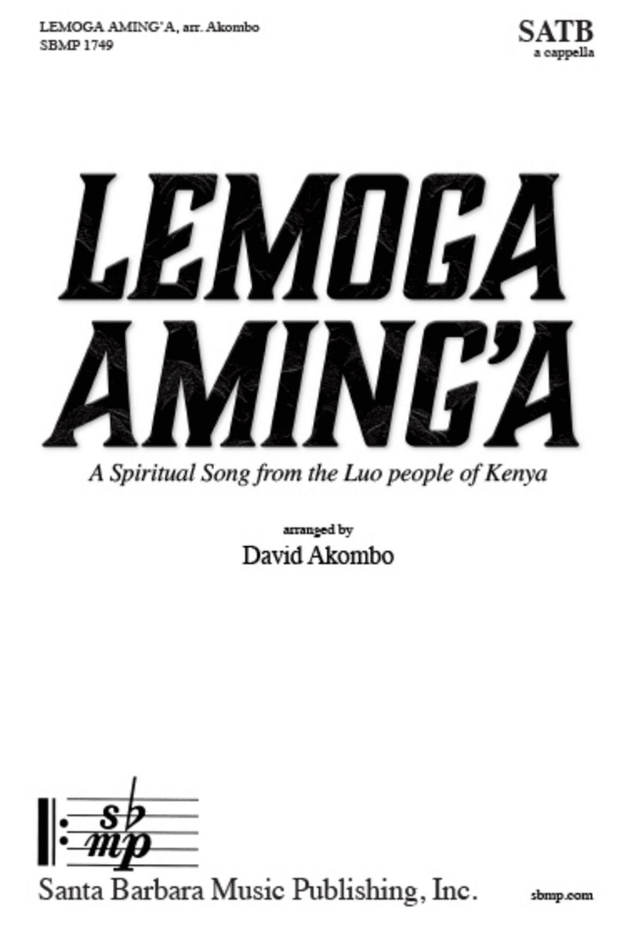Lemoga Aming’a 4-Part scores gallery preview page 1