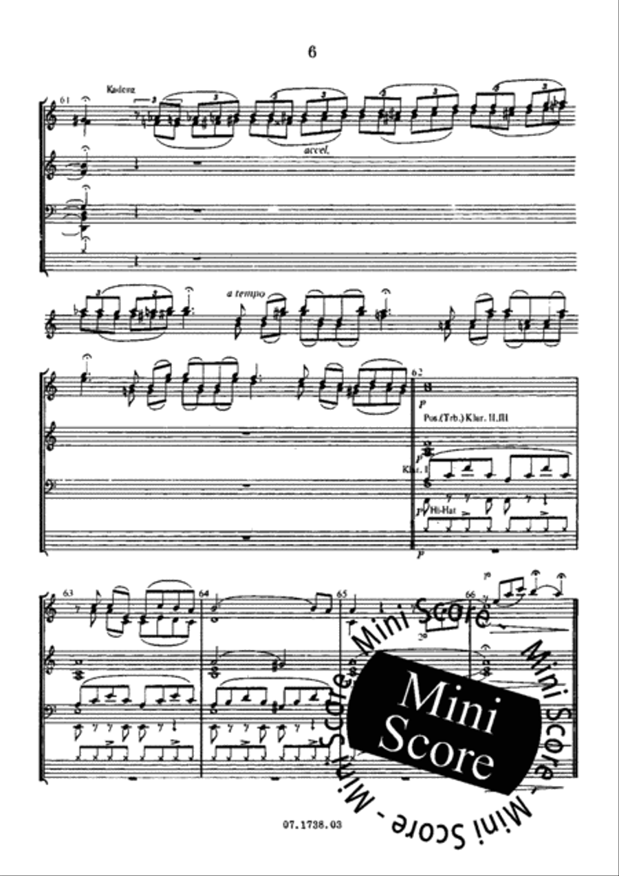 Air fur Zwei Concert Band scores gallery preview page 9