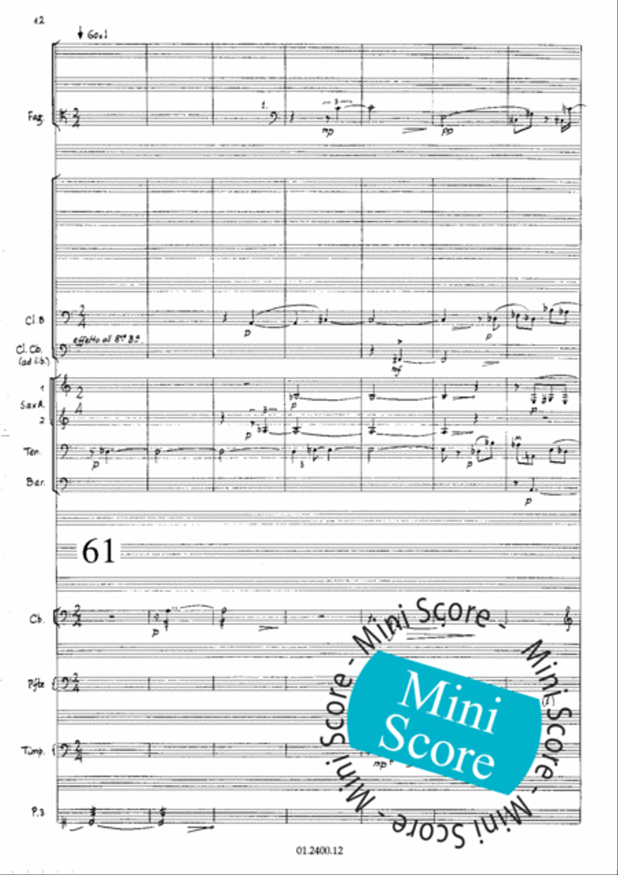 Aratoro I Aratoro I Concert Band scores gallery preview page 16
