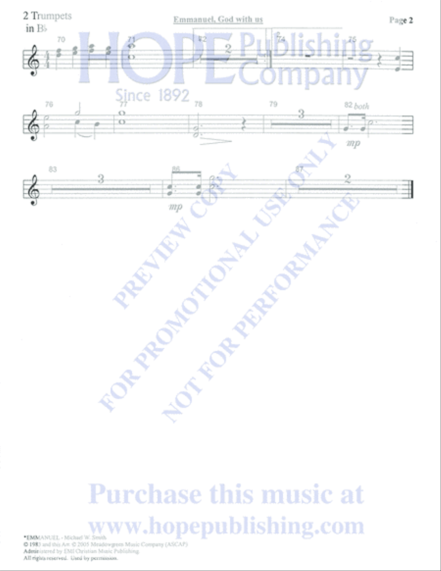 Emmanuel Emmanuel Orchestra scores gallery preview page 237