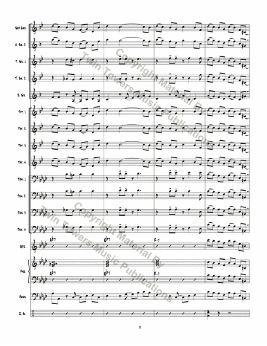 Jazz Revival Jazz Ensemble scores gallery preview page 10