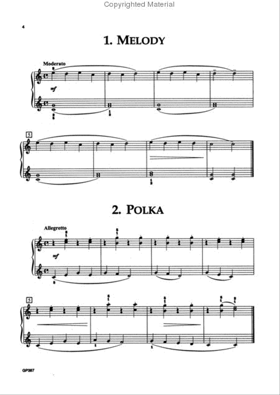 Kabalevsky 24 Little Pieces, Opus 39 Piano Solo scores gallery preview page 2