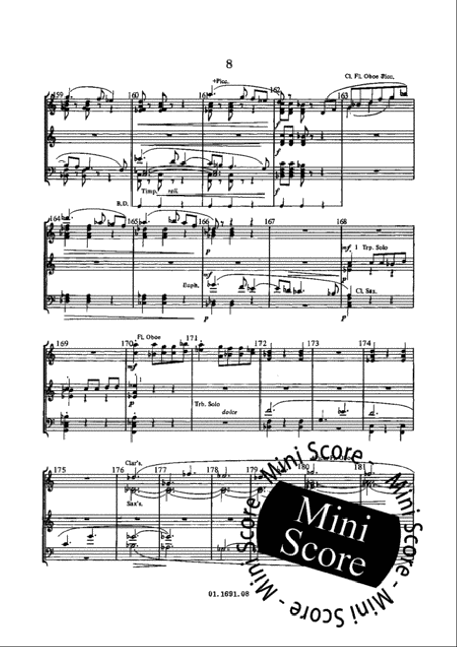 Bacchanten Bacchanten Concert Band scores gallery preview page 14