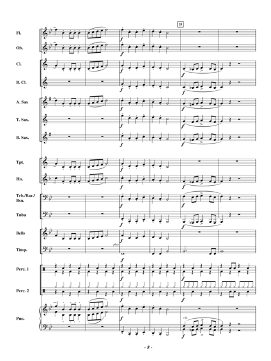 This Old Dude Concert Band scores gallery preview page 7