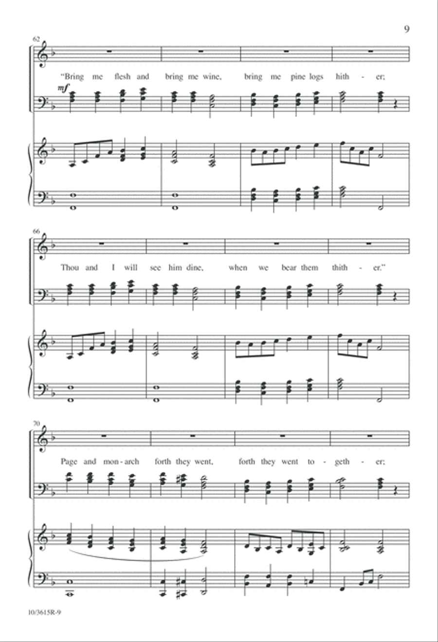 An Olde English Christmas Divisi scores gallery preview page 9