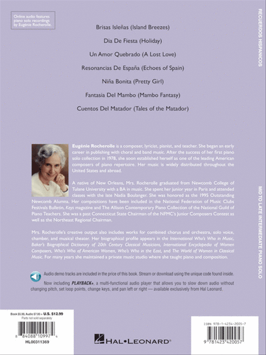 Recuerdos Hispanicos Piano Solo scores gallery preview page 8