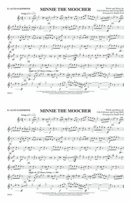 Minnie the Moocher: E-flat Alto Saxophone