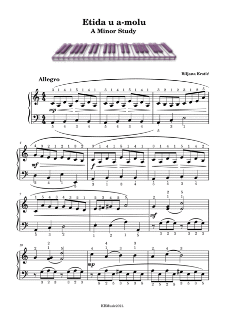 A Minor Study Part scores gallery preview page 3