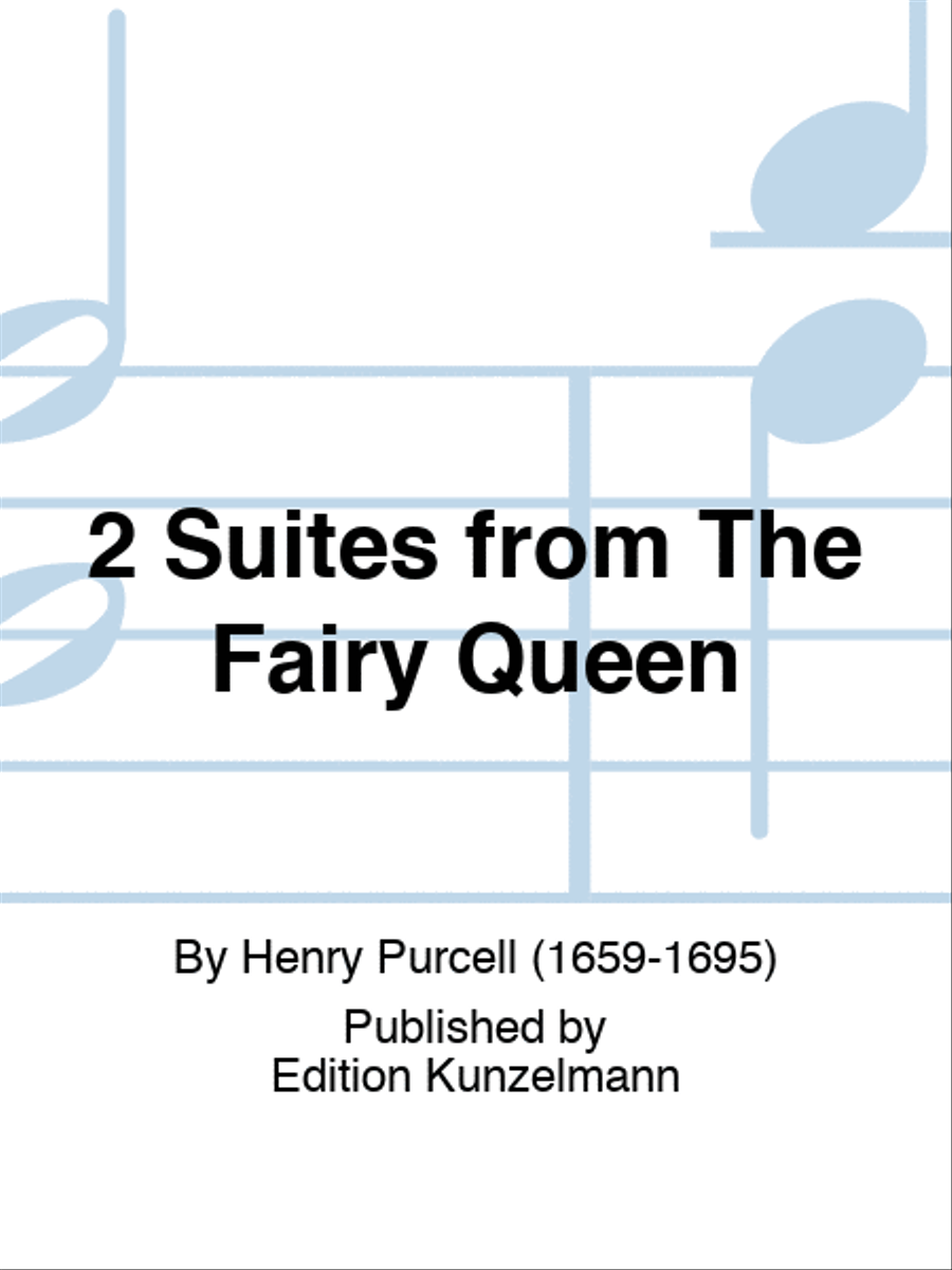 2 Suites from The Fairy Queen Viola scores gallery preview page 1