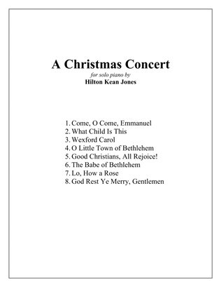 A Christmas Concert for Solo Piano
