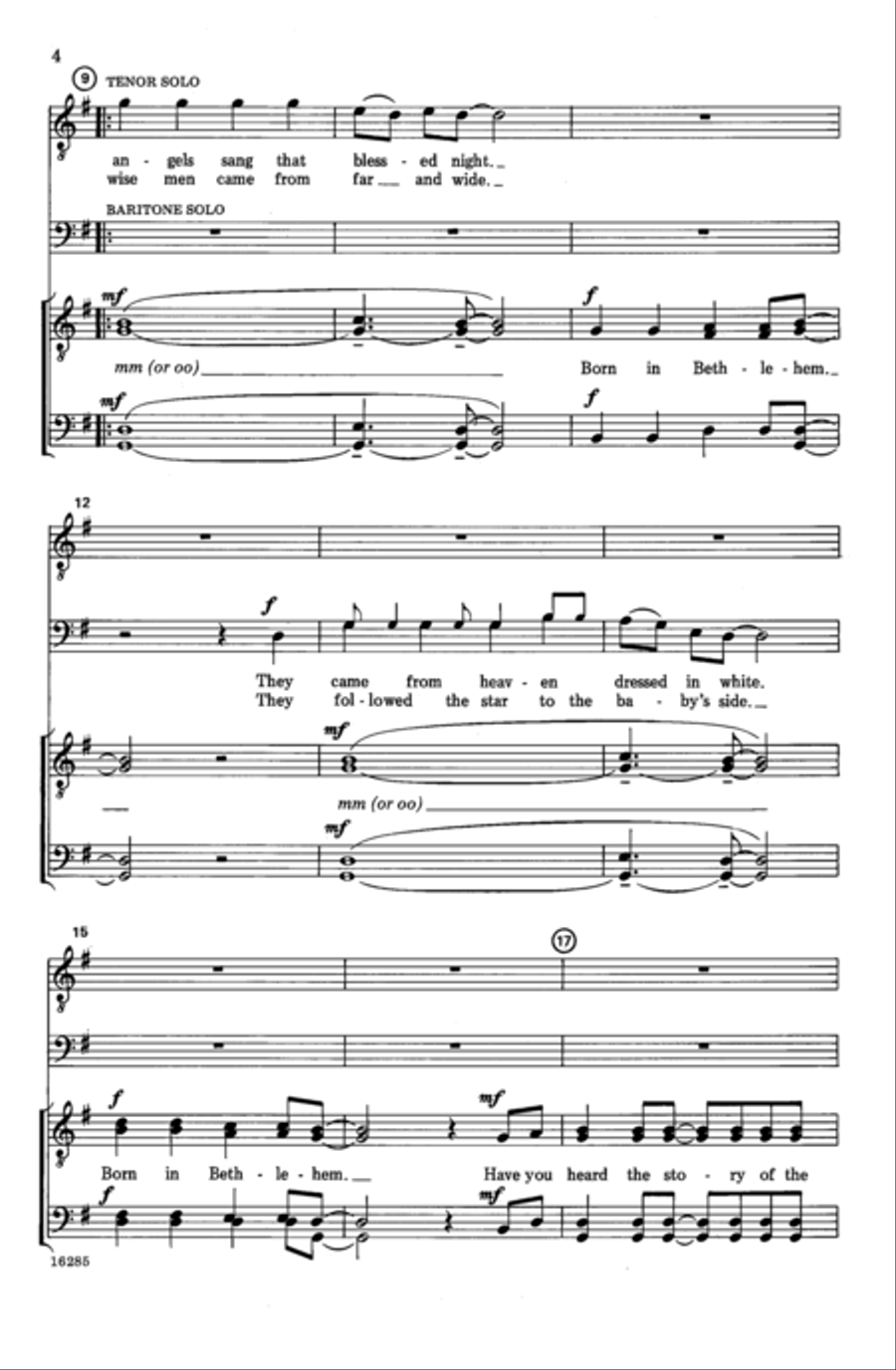 Have You Heard? Men's Choir scores gallery preview page 3