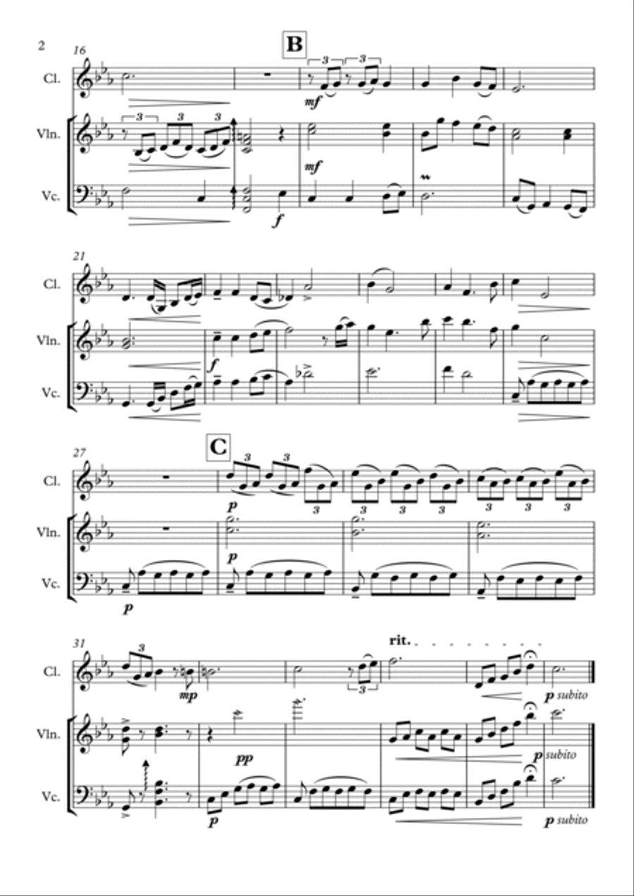 Hollow Knight Chamber Music scores gallery preview page 2