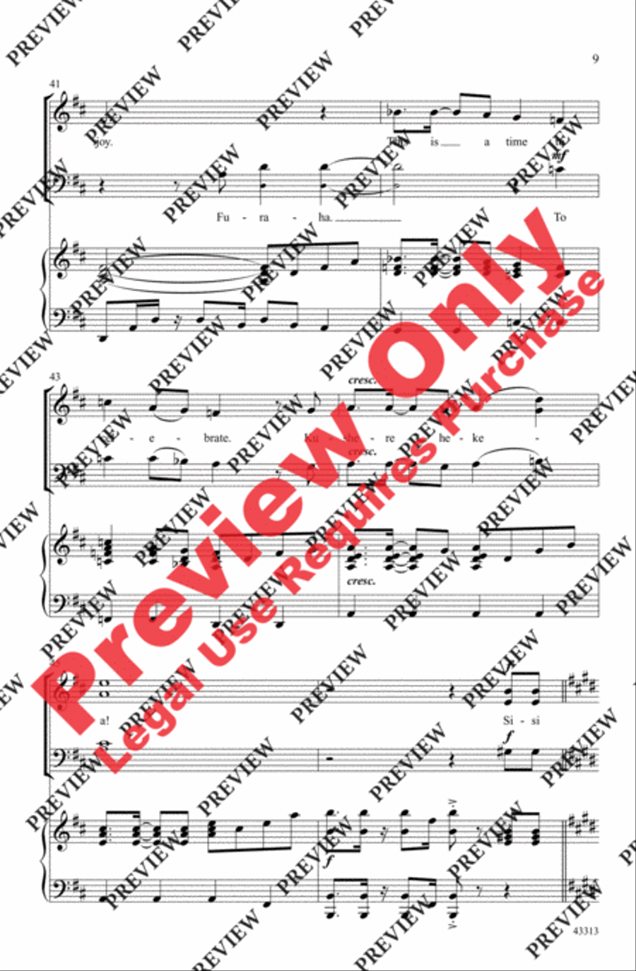 Sisi Sote - SoundTrax CD (CD only) Choir scores gallery preview page 9
