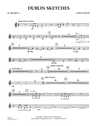 Dublin Sketches - Bb Trumpet 4
