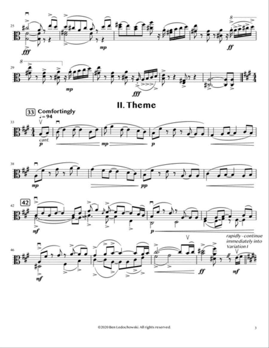 Suite for a Bright Day Viola Solo scores gallery preview page 4