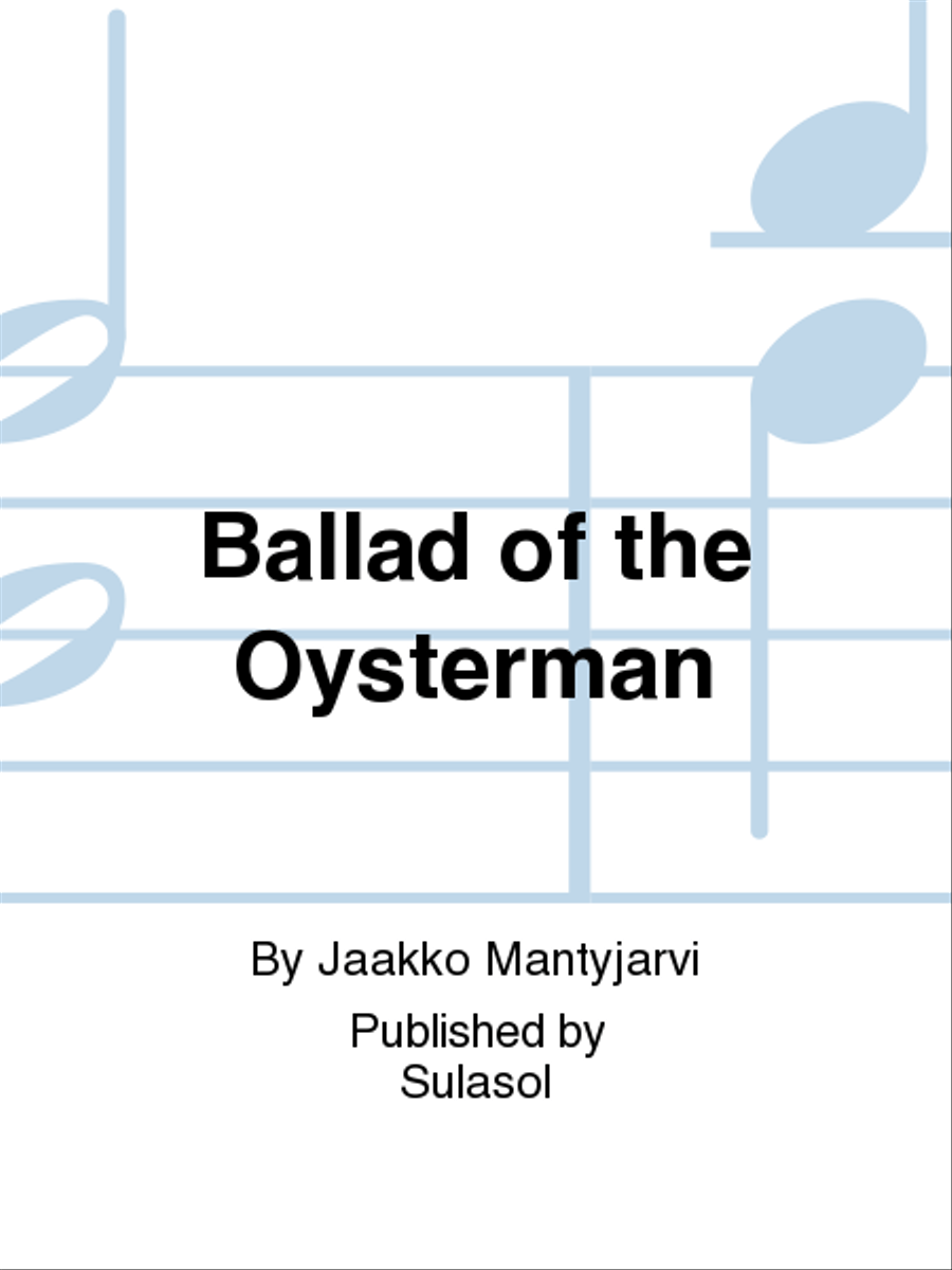 Ballad of the Oysterman SSAATTBB scores gallery preview page 1