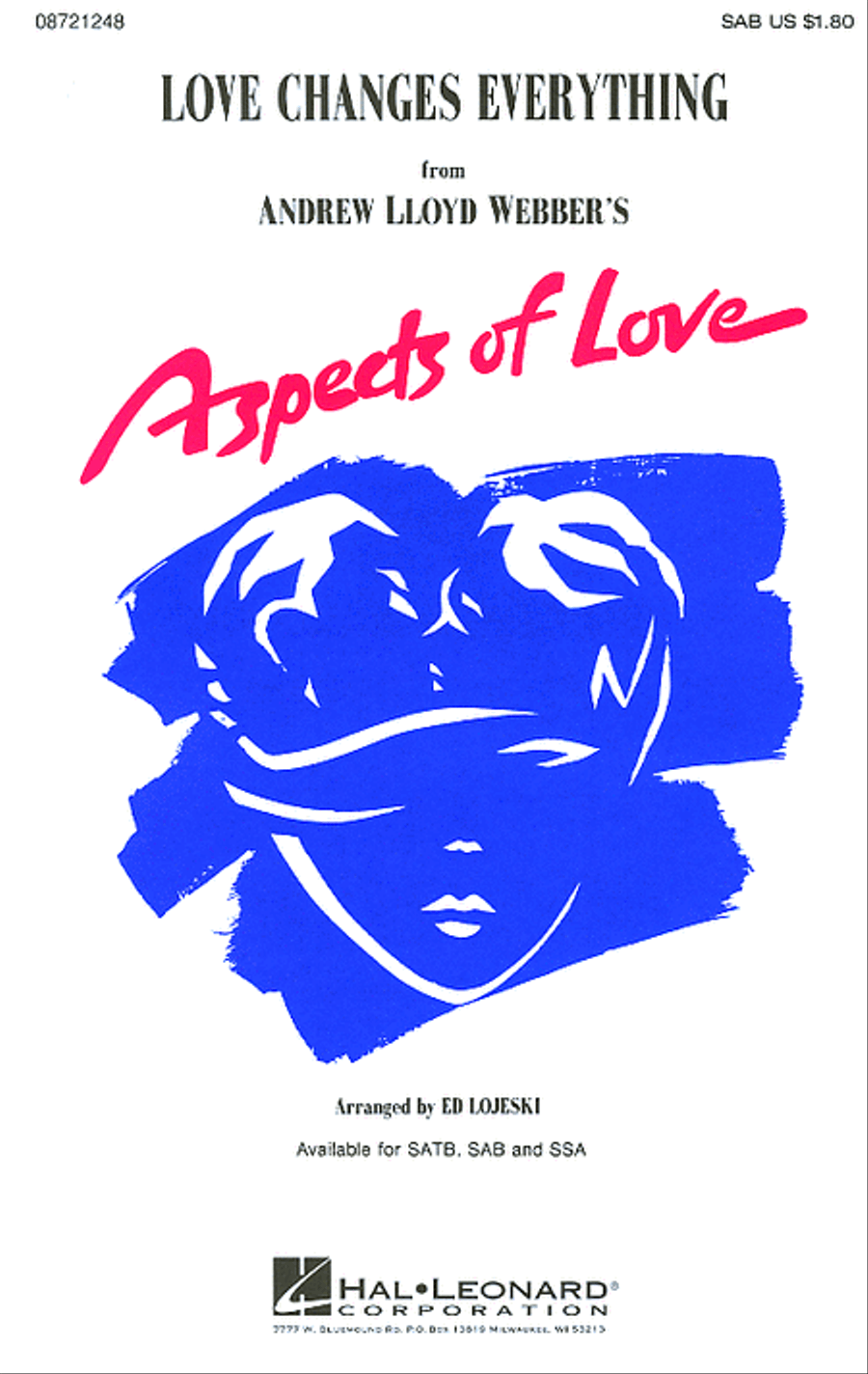 Love Changes Everything 3-Part scores gallery preview page 1