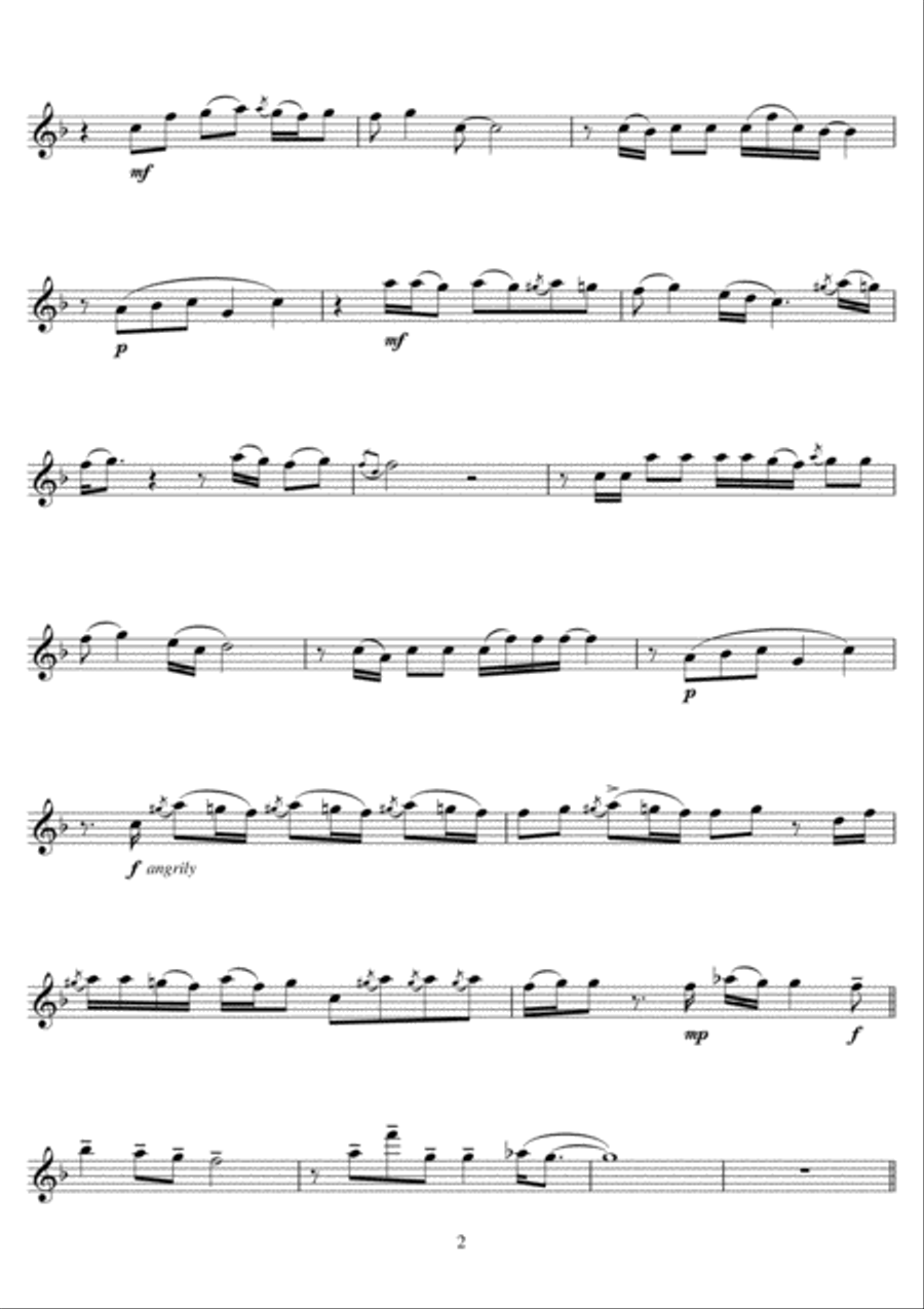 Nothing Compares 2 U Nothing Compares 2 U Flute Solo scores gallery preview page 2