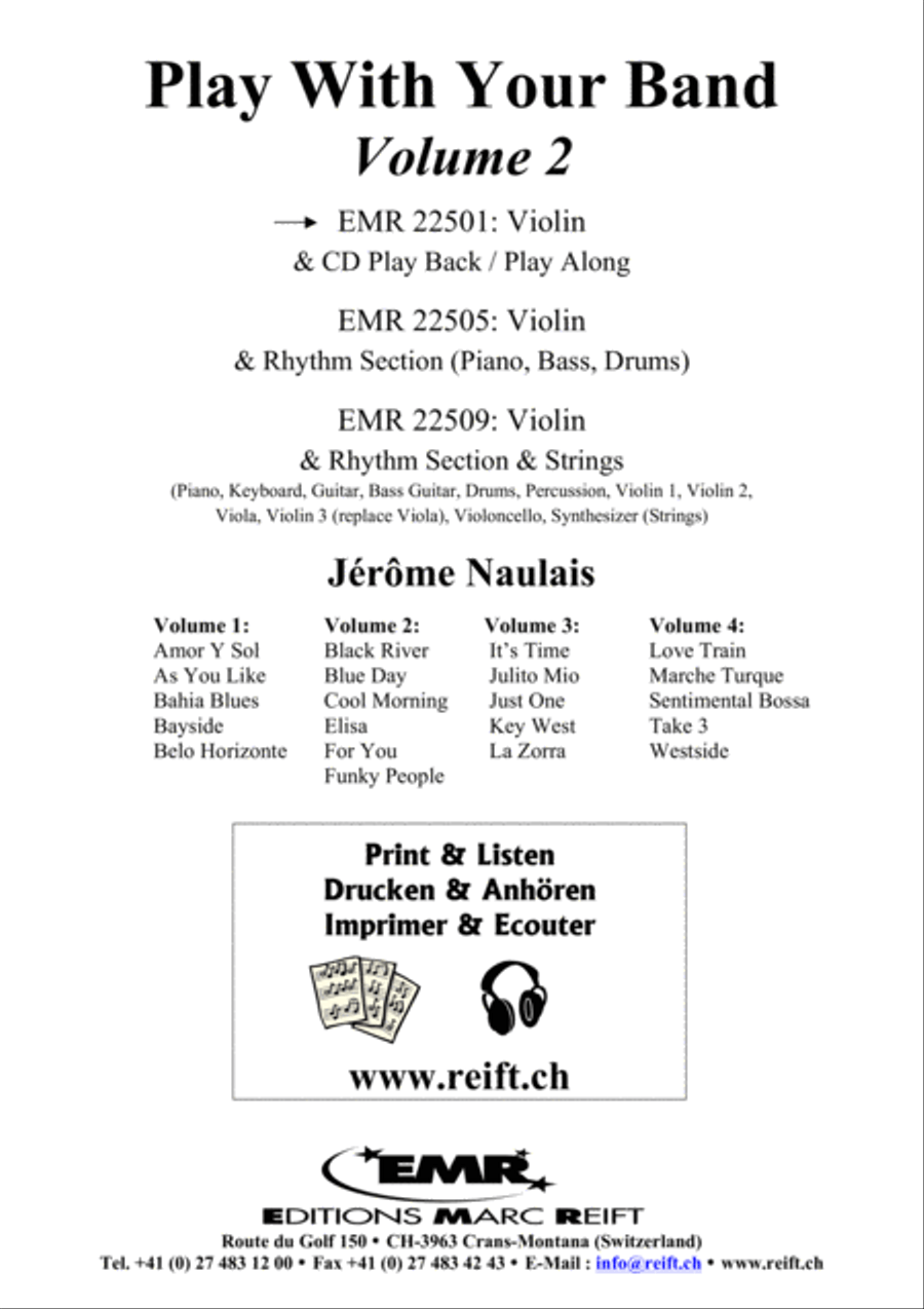 Play With Your Band Volume 2 Violin scores gallery preview page 2
