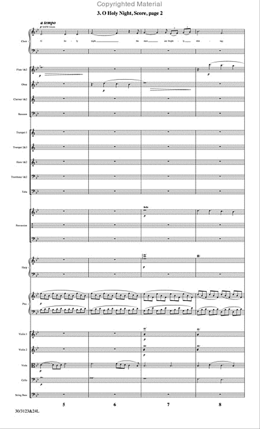 The Christmas Story - Set of Parts Choir scores gallery preview page 18