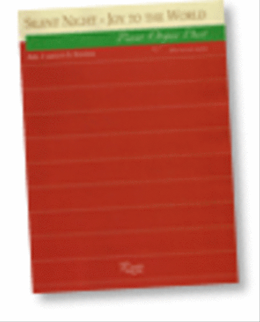Silent Night - Joy To The World - Piano/Organ Duet Organ scores gallery preview page 1