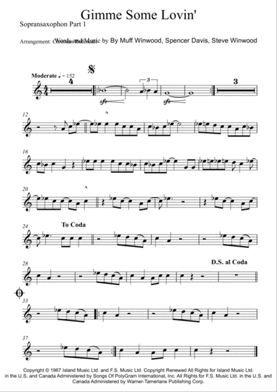 Gimme Some Lovin' Gimme Some Lovin' Woodwind Quintet scores gallery preview page 6