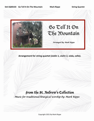 Book cover for Go Tell It On The Mountain (StA SQ00103)